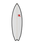 Surfboard Xtreme Super Twin
